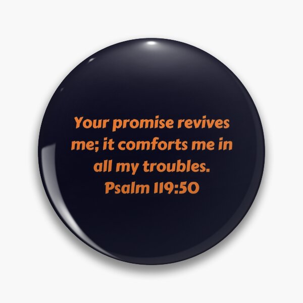 Item preview, Bible Verse Psalm 119:50 designed and sold by Prayingwarrior.