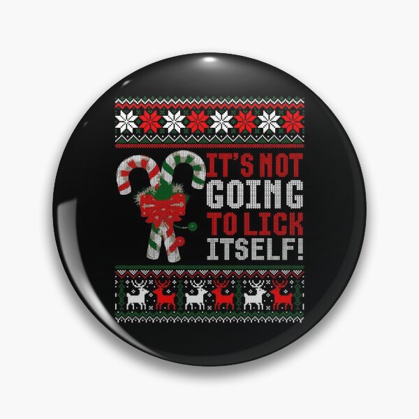 Item preview, Its Not Going To Lick Itself Candy Cane Ugly Sweater designed and sold by ymaszcarme.