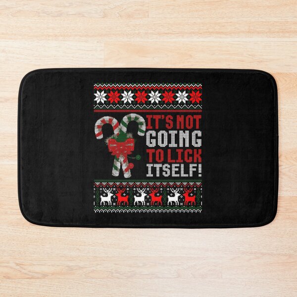 Item preview, Its Not Going To Lick Itself Candy Cane Ugly Sweater designed and sold by ymaszcarme.