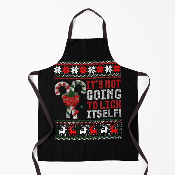 Item preview, Its Not Going To Lick Itself Candy Cane Ugly Sweater designed and sold by ymaszcarme.