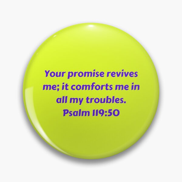 Item preview, Bible Verse Psalm 119:50 designed and sold by Prayingwarrior.