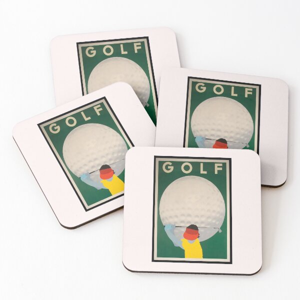 Item preview, Girl Playing Golf Art Poster designed and sold by AndyVDominguez.