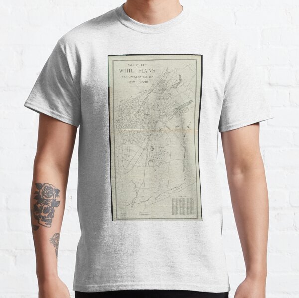 Item preview, Vintage Map of White Plains NY (1921) designed and sold by BravuraMedia.