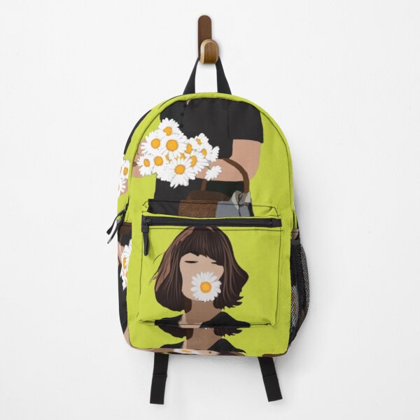 Item preview, "pretty lady holding daisy " designed and sold by tudoo.