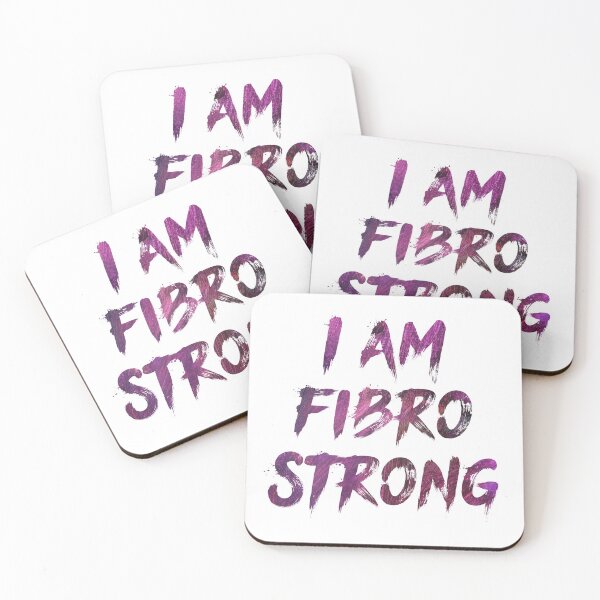 Item preview, I am Fibro Strong, Fibro Flair, disability swag designed and sold by IndependentLife.