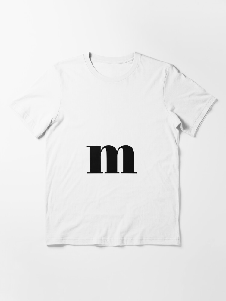 ”initial” crew neck T-shirt m
