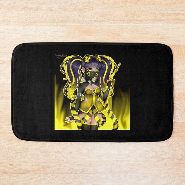 Item preview, Radioactive Rave Girl With no Effects designed and sold by ImYourToxicCat .