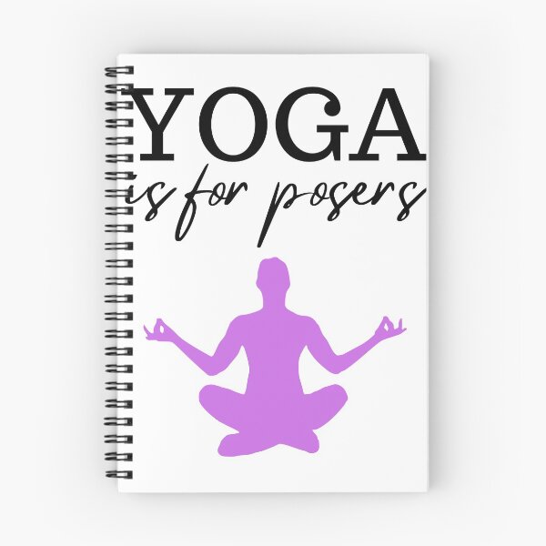 Item preview, Yoga Is For Posers| Funny Pun designed and sold by Catherine Emma.