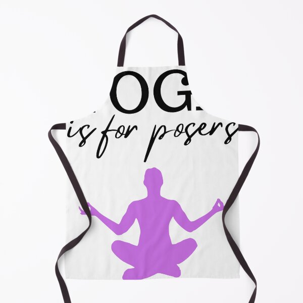 Item preview, Yoga Is For Posers| Funny Pun designed and sold by Catherine Emma.