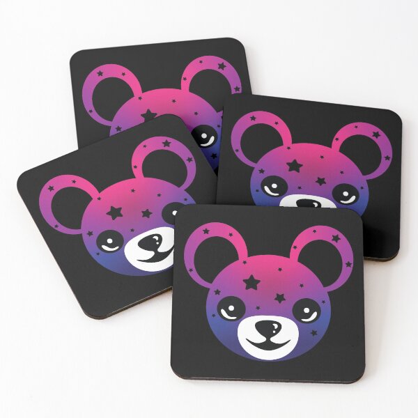 Item preview, Galaxy with Black Star Teddy Bear designed and sold by AliceQuinn.
