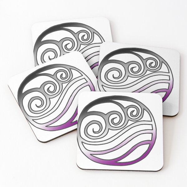 Item preview, Water Nation Asexual Pride designed and sold by Fandom-Finesse.