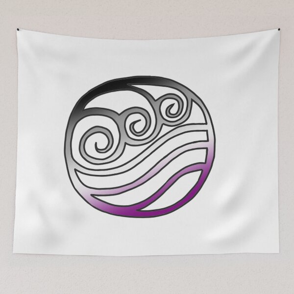 Item preview, Water Nation Asexual Pride designed and sold by Fandom-Finesse.