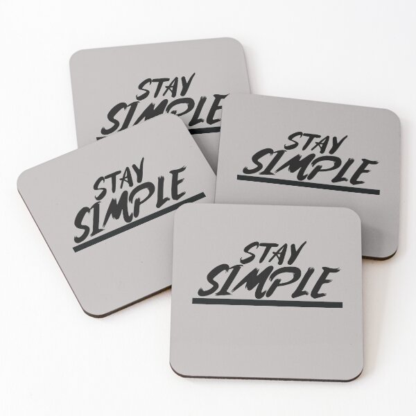 Item preview, Stay Simple designed and sold by Malikhain.