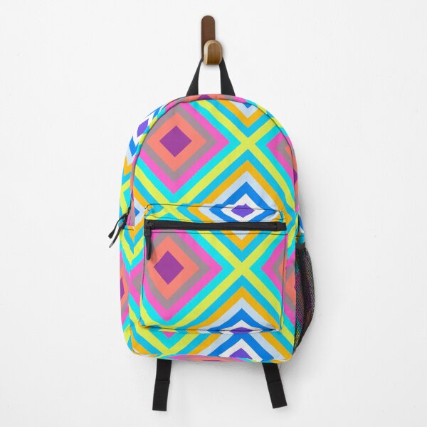 Item preview, Power Generation Pink Green Blue Yellow Pattern designed and sold by Sector18.