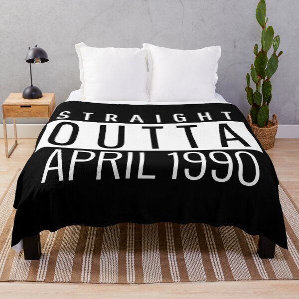 Item preview, Straight Outta April 1990 designed and sold by Teelogic.