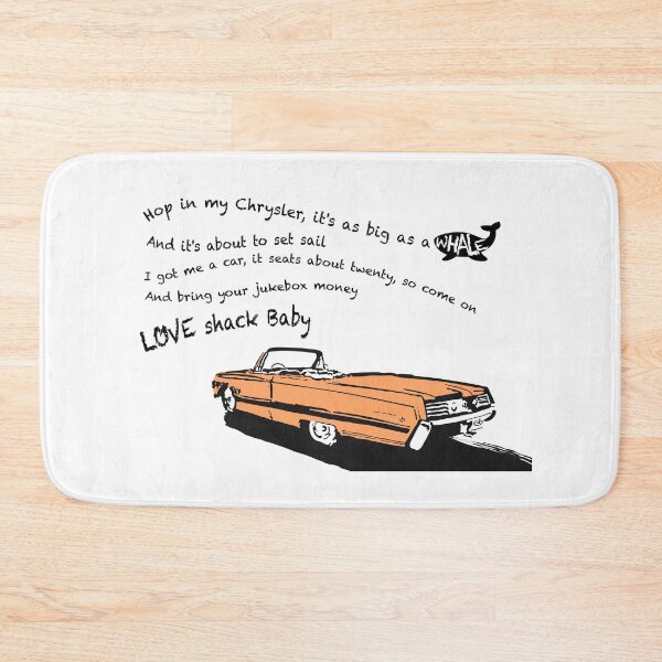 Item preview, Peach Orange Classic car, catchy song, funky design  designed and sold by Steve Kidd Art.