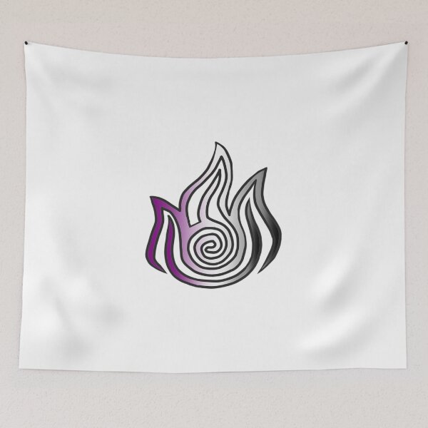 Item preview, Fire Nation Asexual Pride designed and sold by Fandom-Finesse.