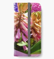Hyazinthen iPhone Flip-Case/Hülle/Klebefolie