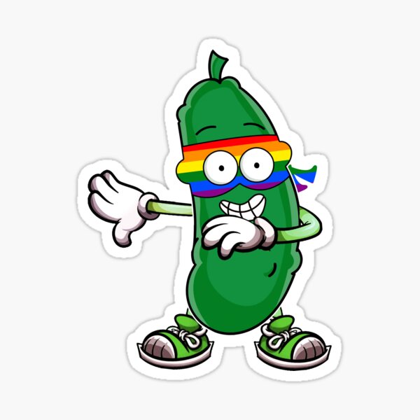 Item preview, LGBT Pickle Shirt Dabbing Pickles Cucumber Funny Rainbow Gay Pride Pickle Face Covering designed and sold by PatickCa.