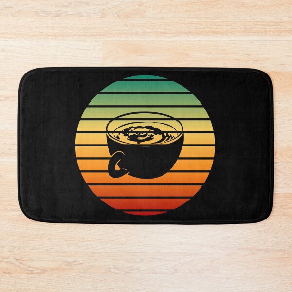 Item preview, Coffee Vintage Retro Sunset designed and sold by crazycoffeefan.