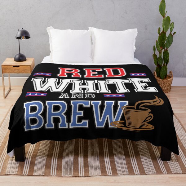 Item preview, Not red, white and blue but Red White and Brew - Coffee Lovers designed and sold by Rhu Creations.