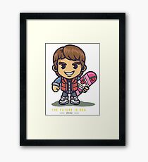 Marty Ninja Framed Print
