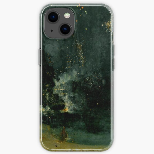 Nocturne in Black and Gold – The Falling Rocket - James Abbott McNeill Whistler iPhone Soft Case