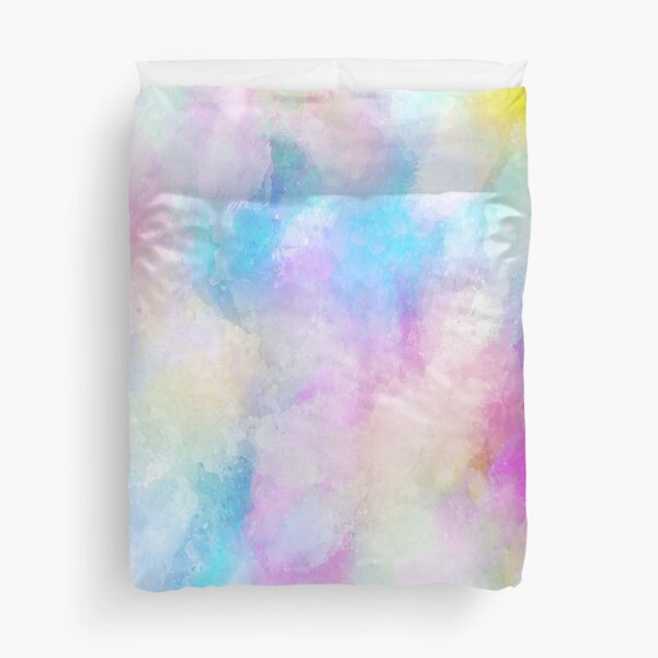 Vintage Watercolor Art Duvet Cover