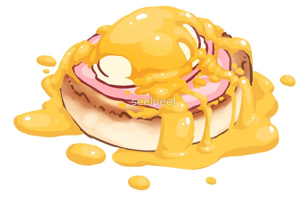 "Eggs Benedict" by seelpeel Redbubble
