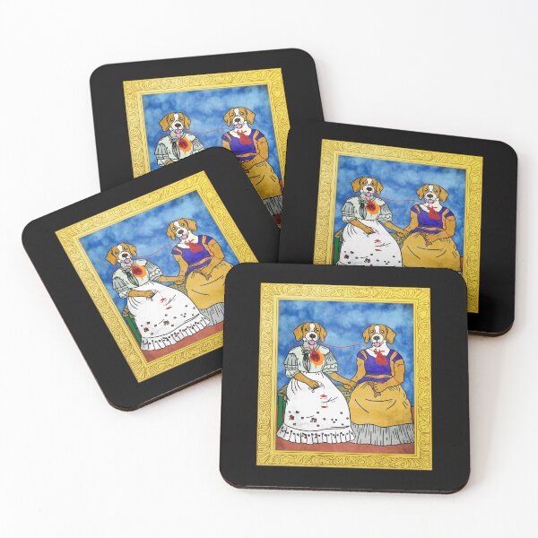 Item preview, The Two Frida's Dogs designed and sold by SukaSukaSukaTee.