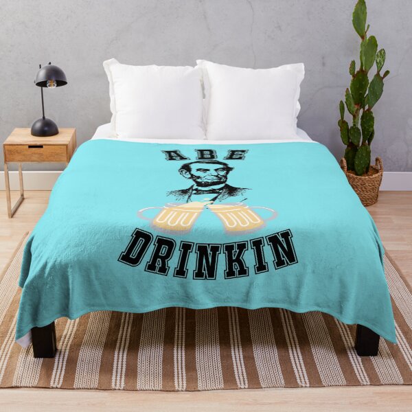 Item preview, Vintage Abe Drinkin Typography and illustration designed and sold by garniturex.