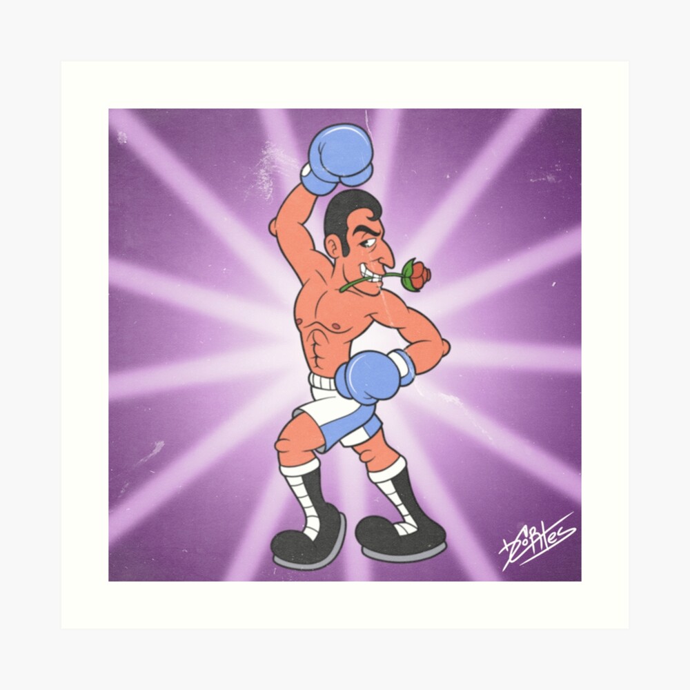 Spanish Boxer Print Poster for Sale by DannyCortoons