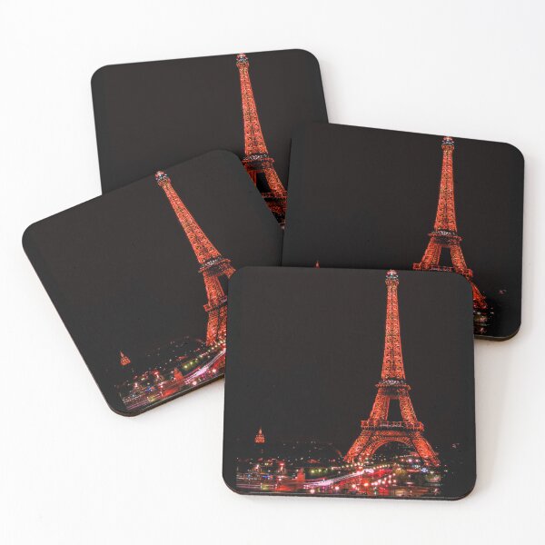 Item preview, Red colored Eiffel Tower in Paris  designed and sold by Robisko Store.