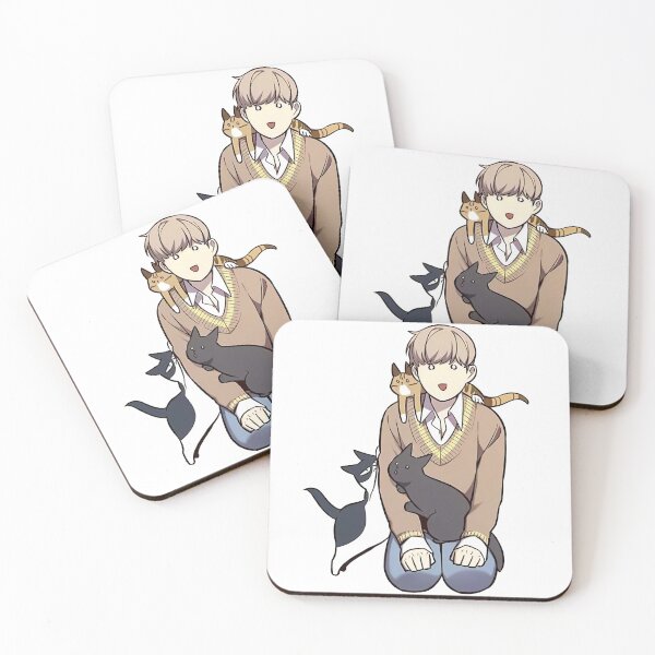 Item preview, Jiwo Seo And Cats designed and sold by VadaDutton.