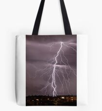A thunder in the sky Tote Bag