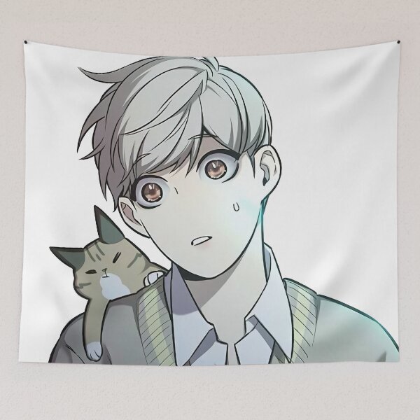 Item preview, Jiwo Seo And Cat designed and sold by VadaDutton.