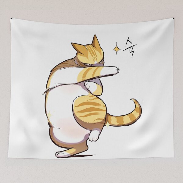 Item preview, Kayden Kungfu Nyan Nyan Punch designed and sold by VadaDutton.