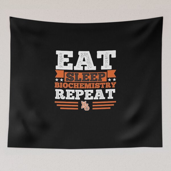 Item preview, Biochemistry. Eat. Sleep designed and sold by orlumbuspirate.