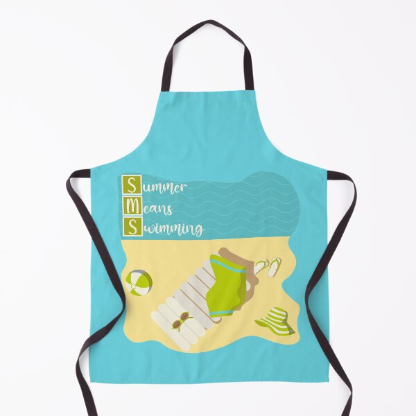 Item preview, Summer means swimming beach scene designed and sold by CutieBlue.