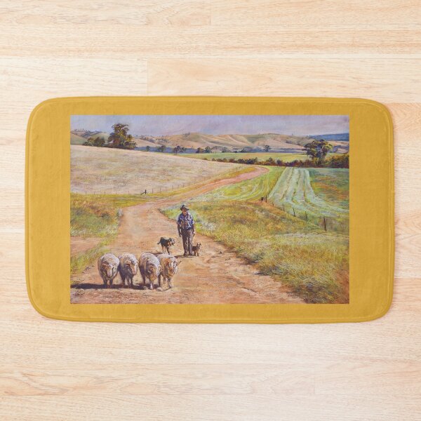 Item preview, Moving the Rams (Whiteheads Creek) designed and sold by Lynda Robinson.