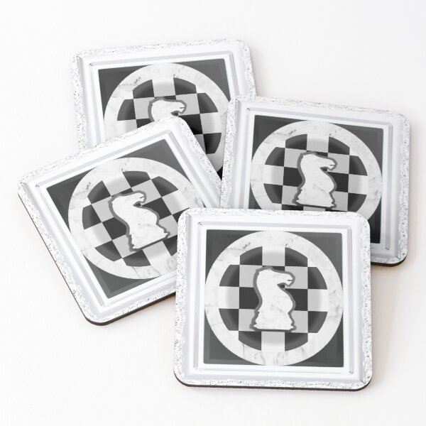 Item preview, Chess Set - The White Knight MS ™ designed and sold by DuskWingArts.