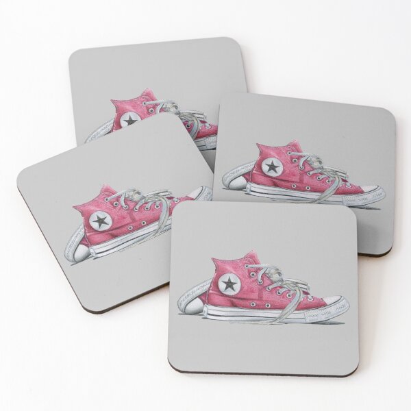 Item preview, Maroon Red Sneakers (grey background) designed and sold by SandraWarmerdam.