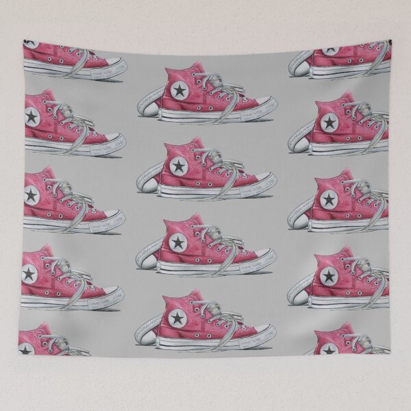 Item preview, Maroon Red Sneakers (grey background) designed and sold by SandraWarmerdam.