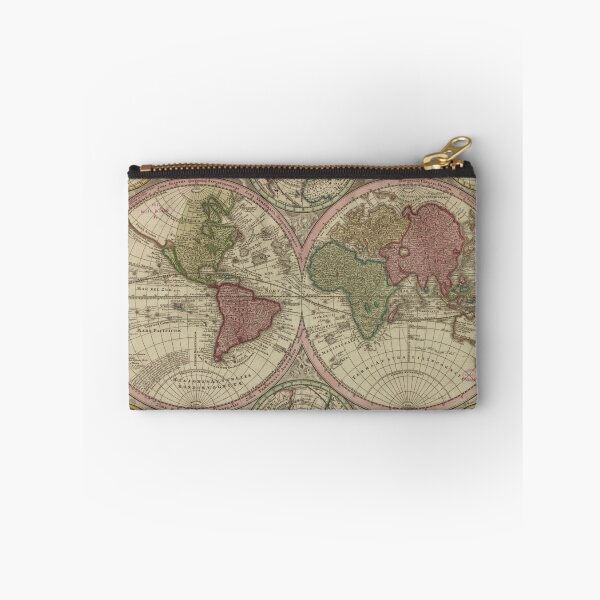 Item preview, Vintage Map of The World (1730) 2 designed and sold by BravuraMedia.