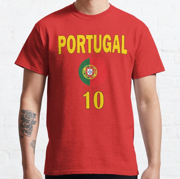 Red Football Jersey For Portugal Football National Team T shirts