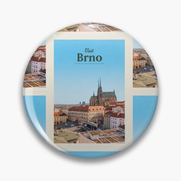 Item preview, Visit Brno  designed and sold by Mercury Club.