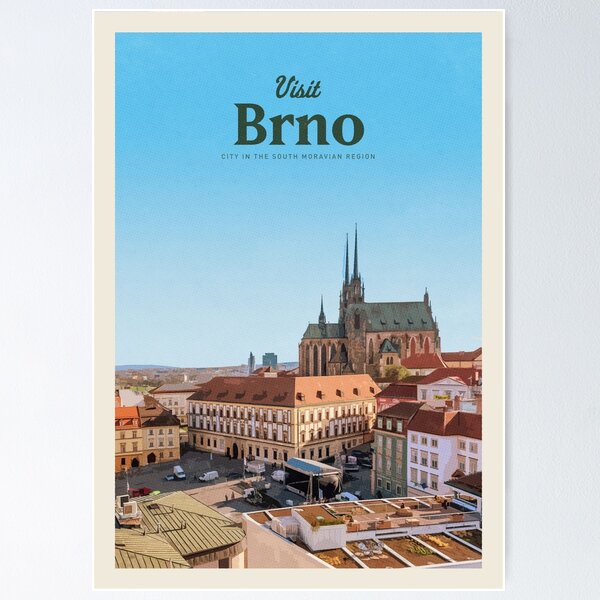 Item preview, Visit Brno  designed and sold by CallumGardiner.