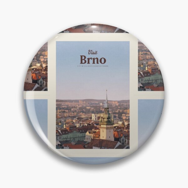 Item preview, Visit Brno  designed and sold by Mercury Club.