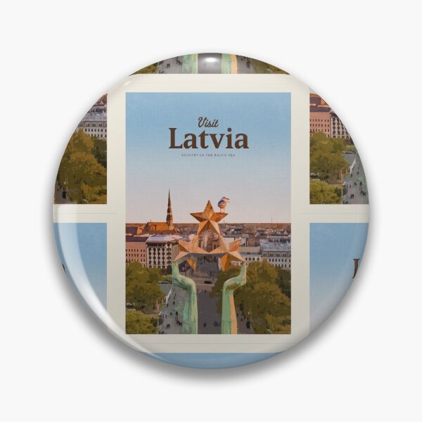 Item preview, Visit Latvia designed and sold by Mercury Club.