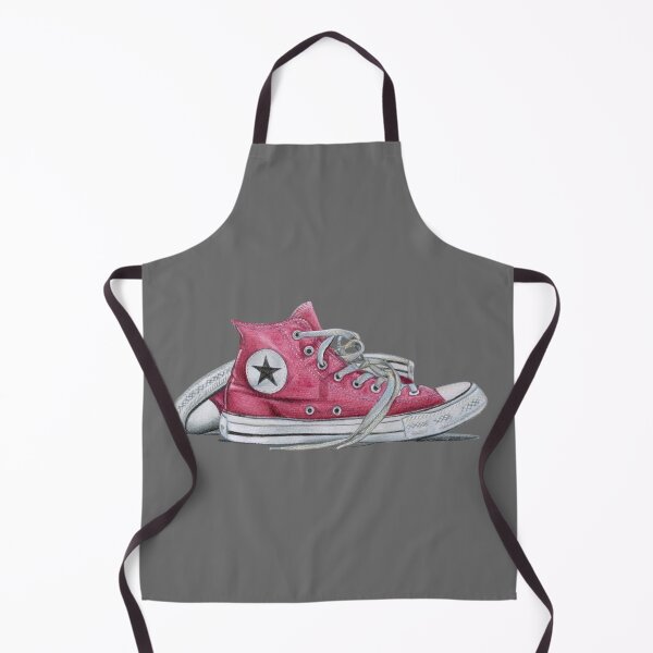 Item preview, Maroon Red Sneakers (dimgrey background) designed and sold by SandraWarmerdam.